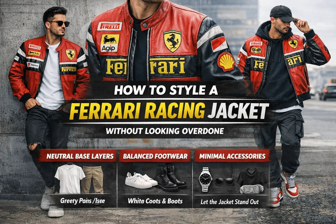 Ferrari Racing Jacket: How to Style Bold Motorsport Fashion Without Looking Overdone