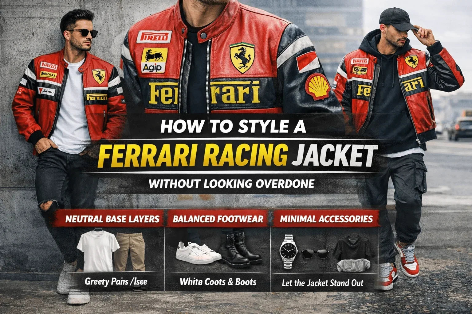 Ferrari Racing Jacket: How to Style Bold Motorsport Fashion Without Looking Overdone