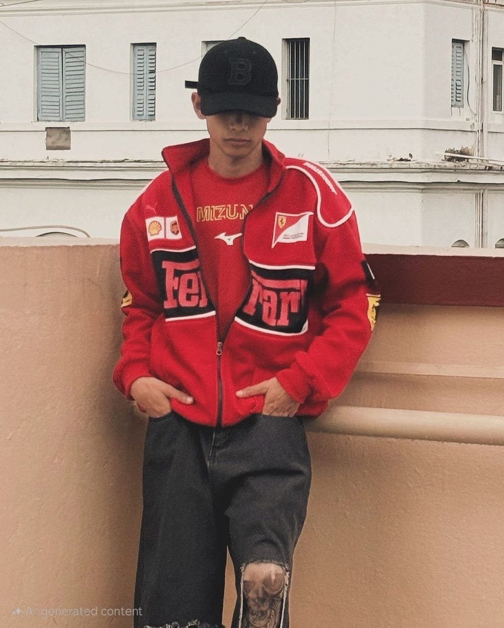Red Ferrari F1 Jacket – Premium Racing Streetwear by Exotix - image 3