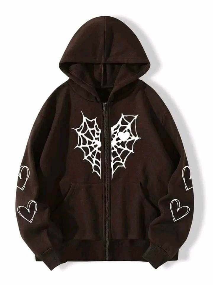Exotix Heart Zipper Hoodie Unisex - image 2