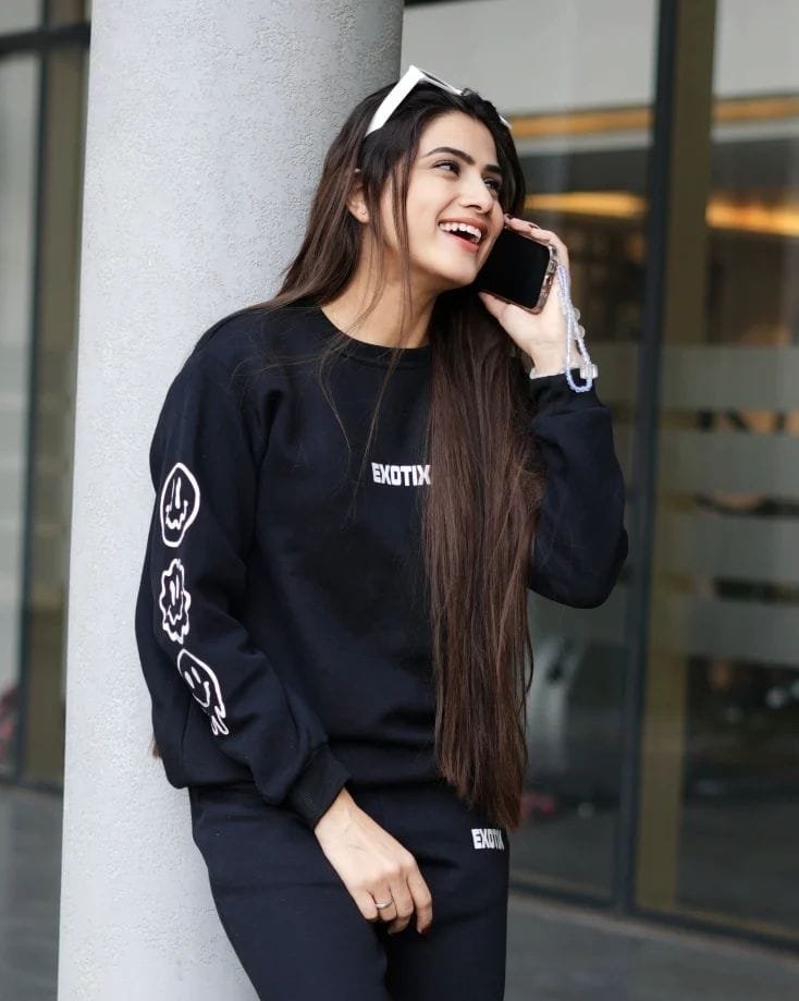 Exotix Fine AF Crewneck Sweatshirt For Women Ultimate Softness And Fashion - image 2