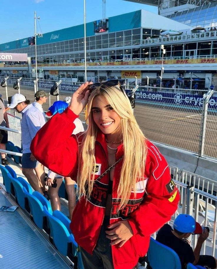 Red Ferrari F1 Jacket – Premium Racing Streetwear by Exotix - image 2
