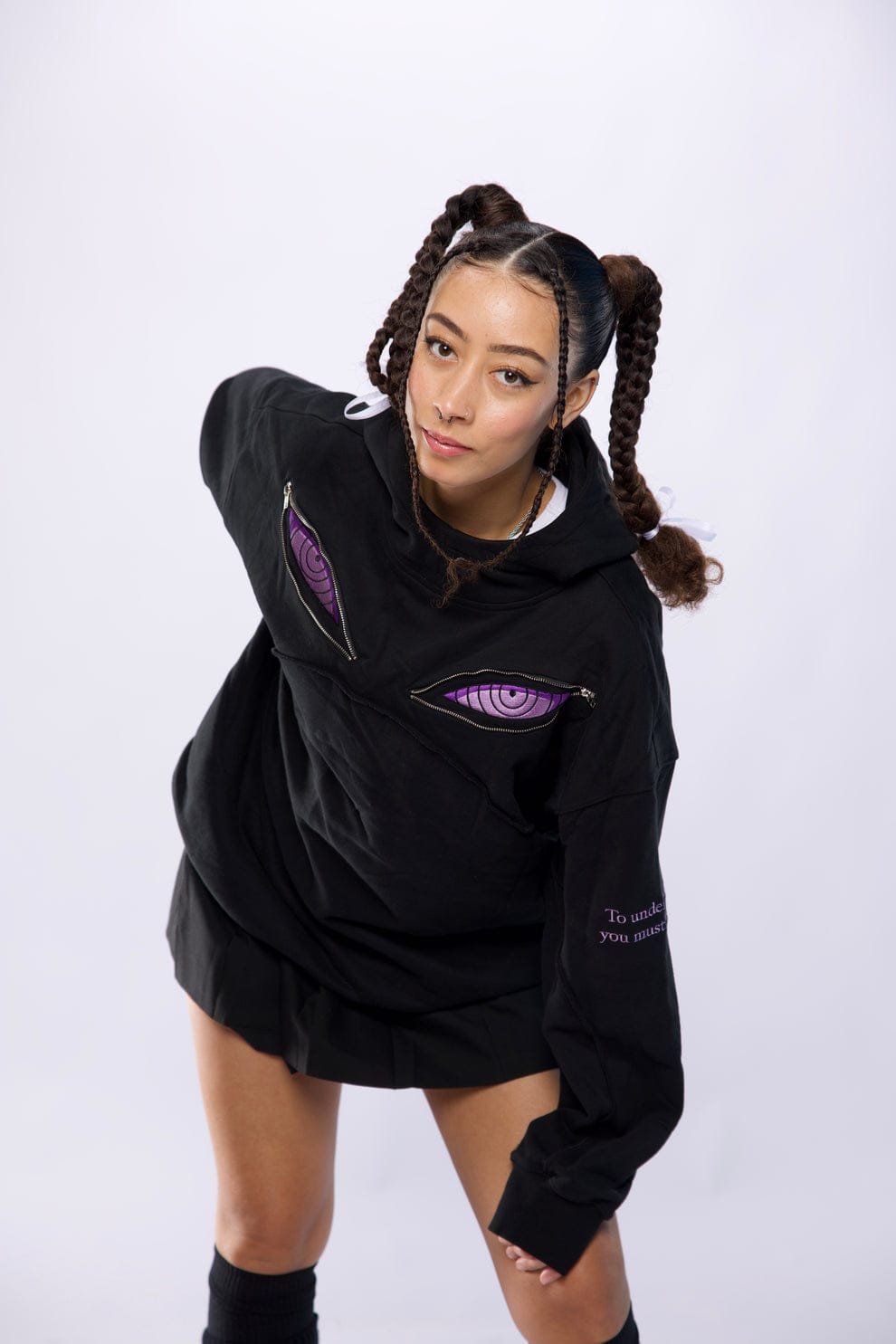 Rinnegan Eyes Anime Hoodie – Unisex Cosplay & Streetwear - image 5