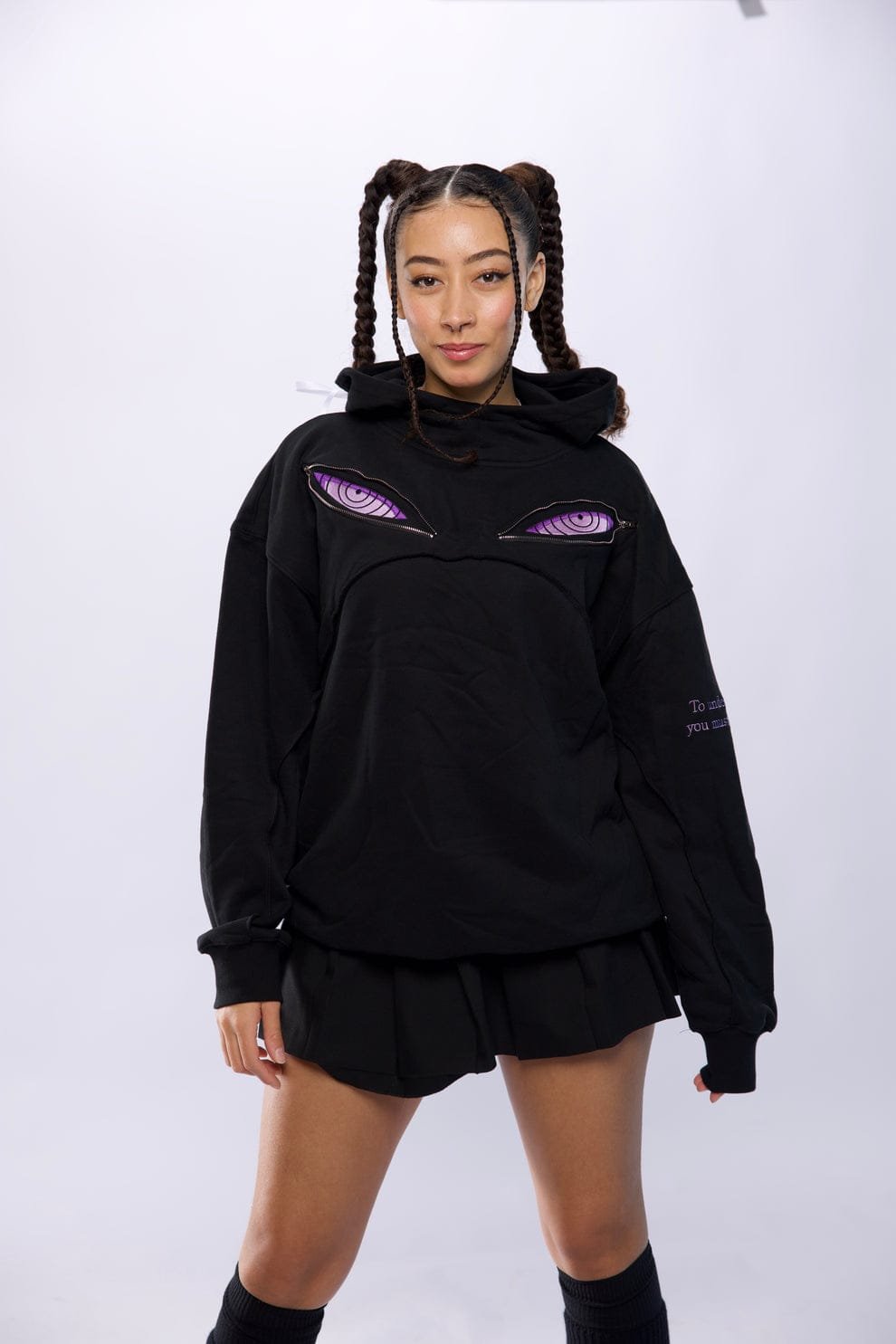 Rinnegan Eyes Anime Hoodie – Unisex Cosplay & Streetwear - image 8