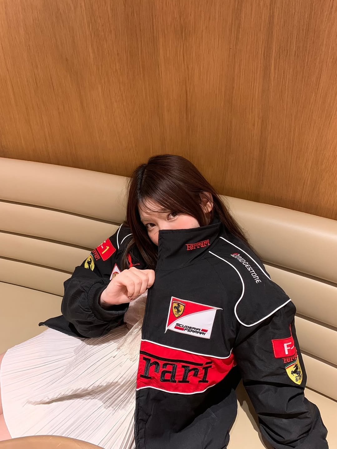 Embroidered Black Ferrari F1 Jacket – Premium Streetwear by Exotix - image 7