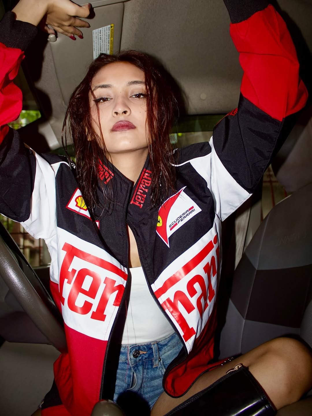 Ferrari Racing Jacket – Vintage F1 Streetwear by Exotix - image 4