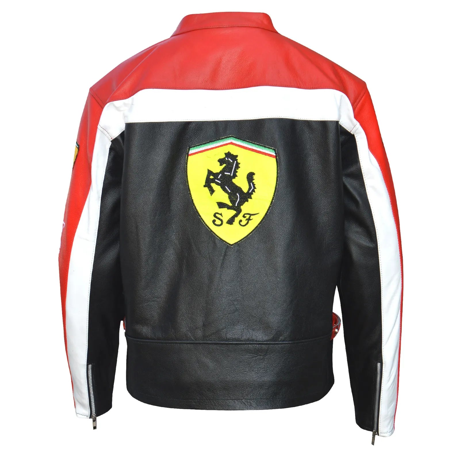 Formula 1 Ferrari Leather Jacket | Exotix F1 Edition - image 3