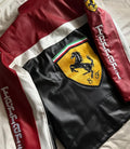 Formula 1 Ferrari Leather Jacket | Exotix F1 Edition