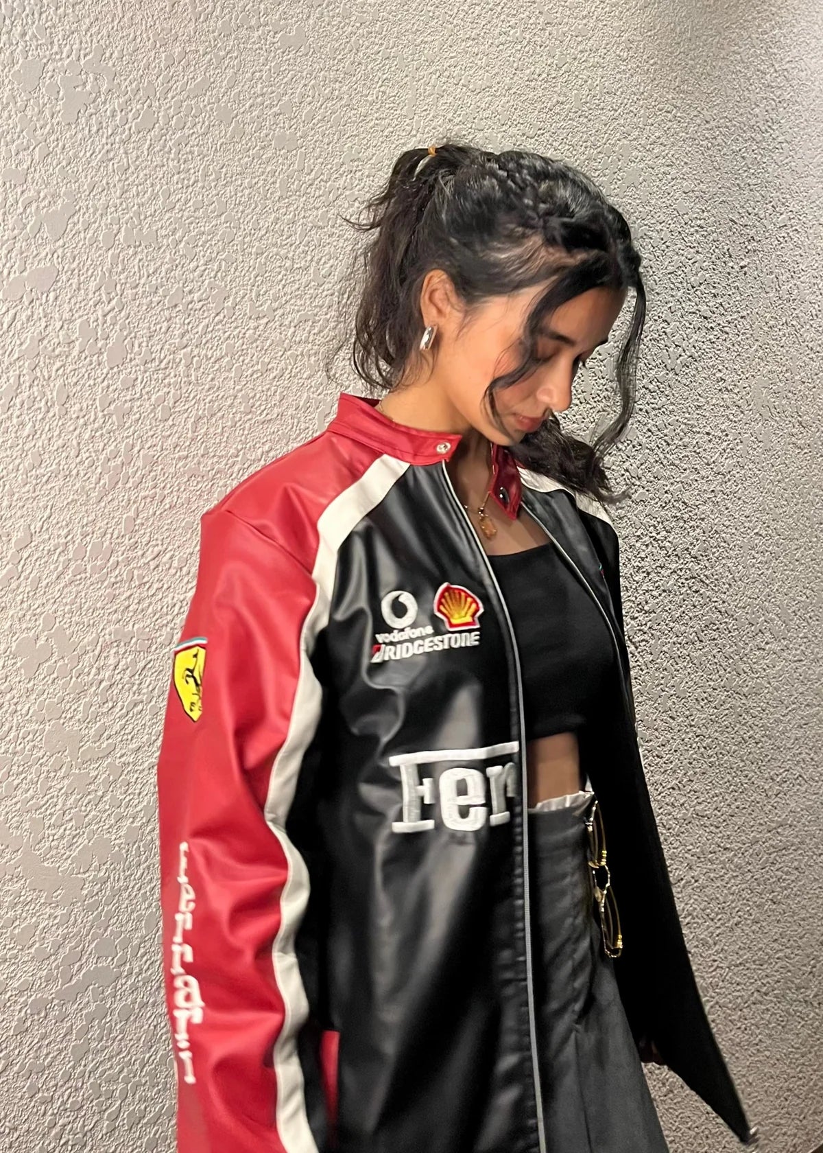 Formula 1 Ferrari Leather Jacket | Exotix F1 Edition - image 6