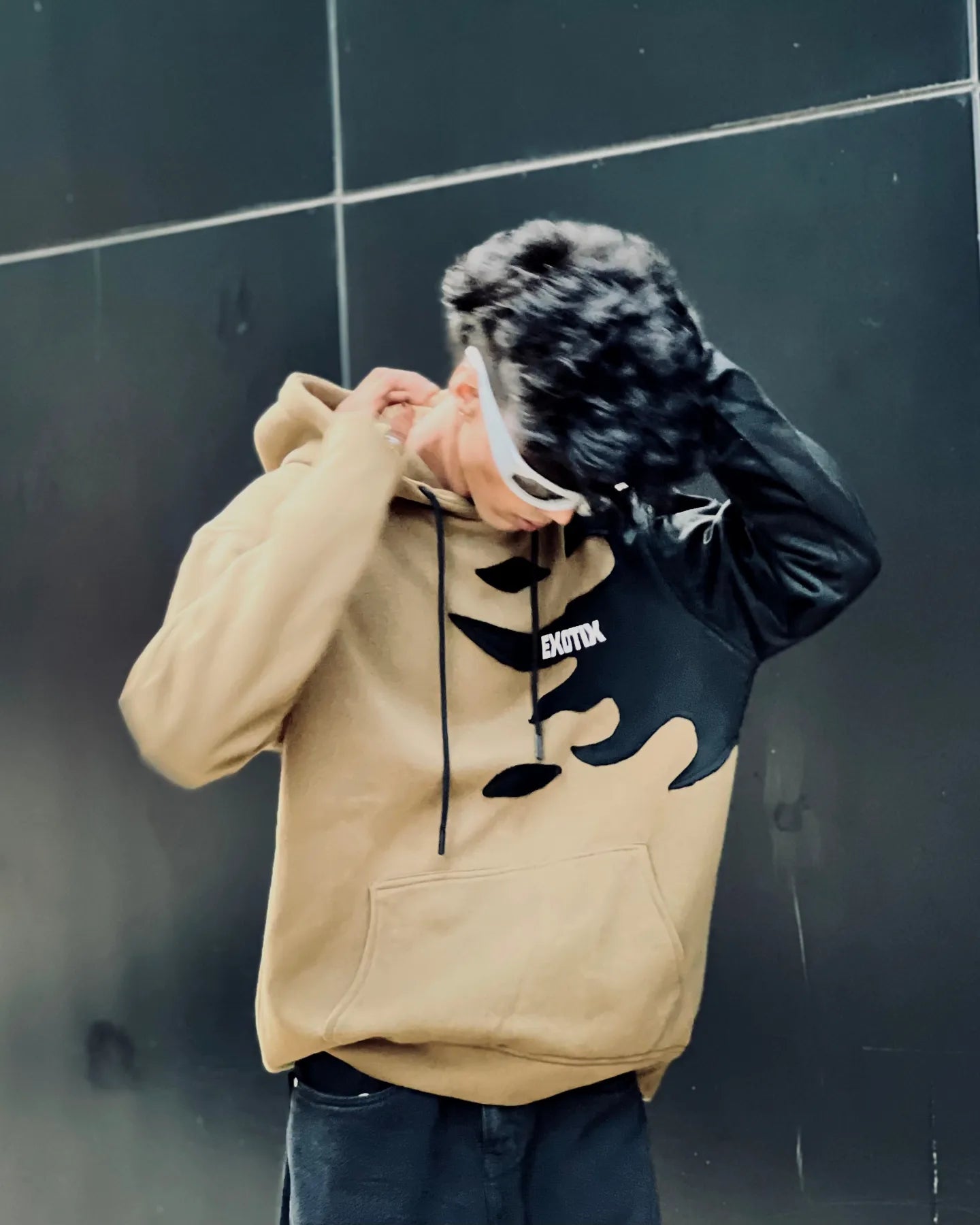 Exotix Khali Fire Patch Hoodie - image 2