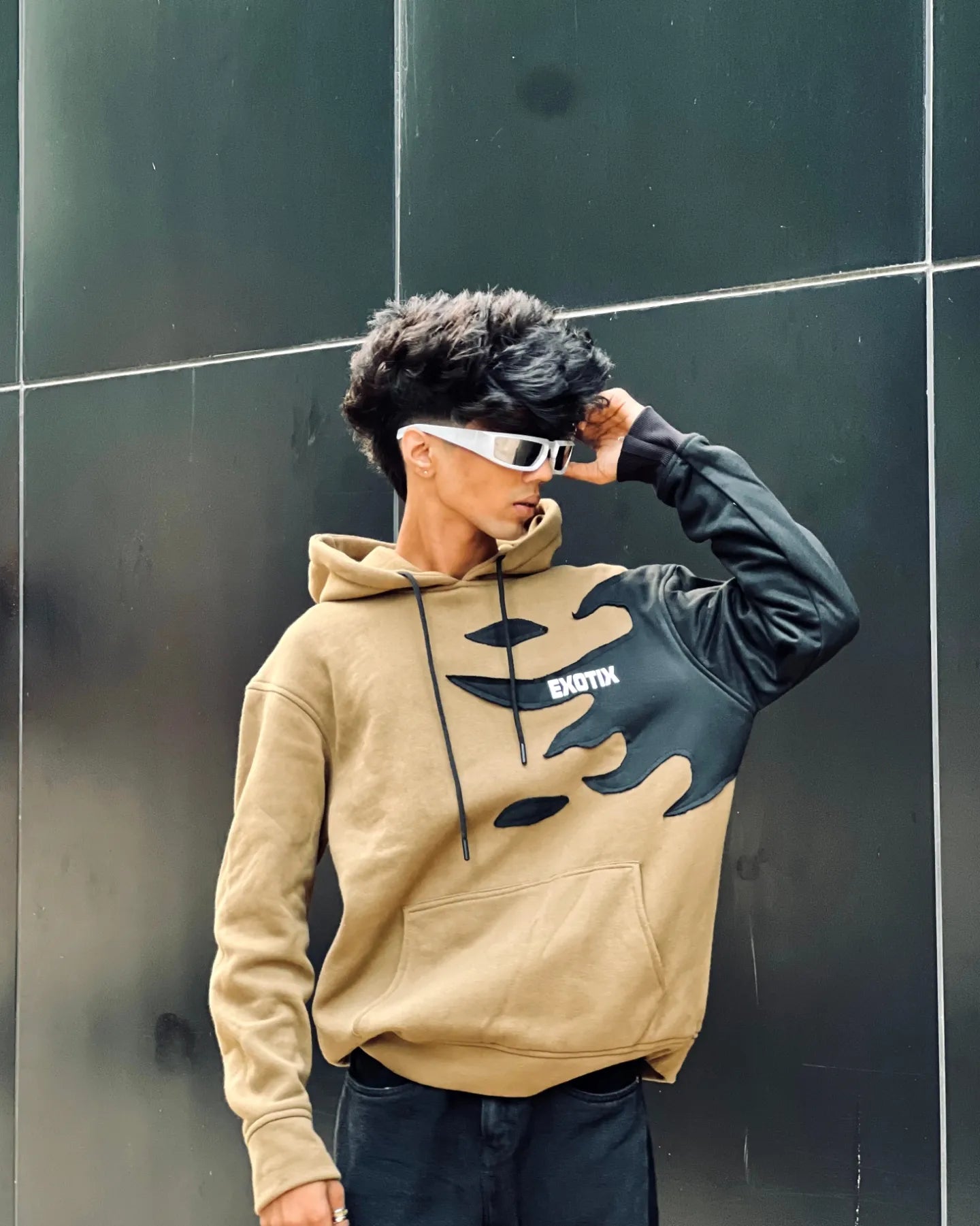 Exotix Khali Fire Patch Hoodie - image 3