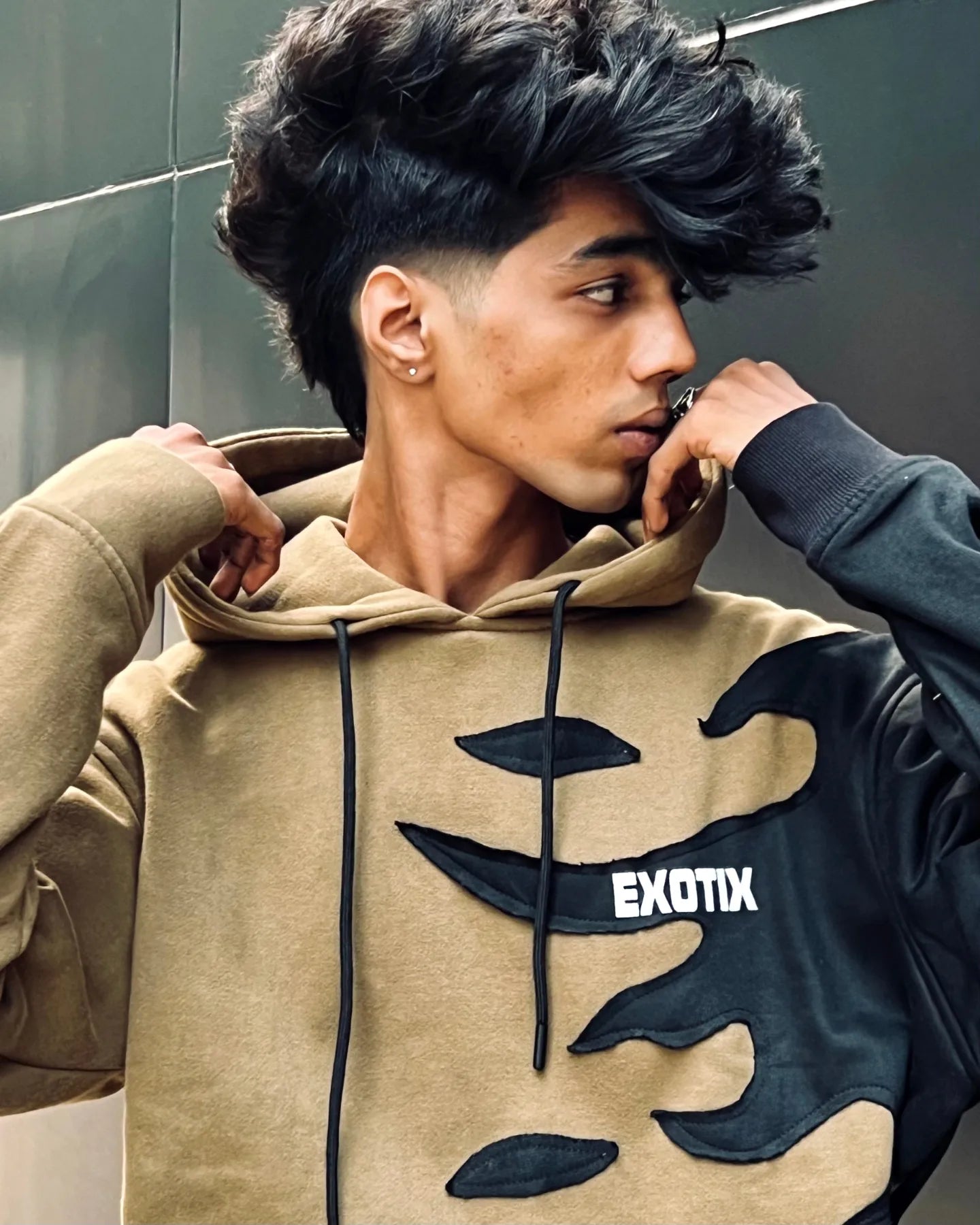Exotix Khali Fire Patch Hoodie - image 6