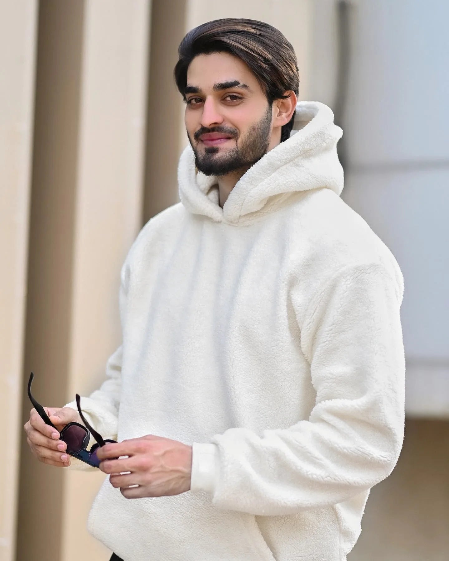 White Furr Hoodie Winter Collection - image 2
