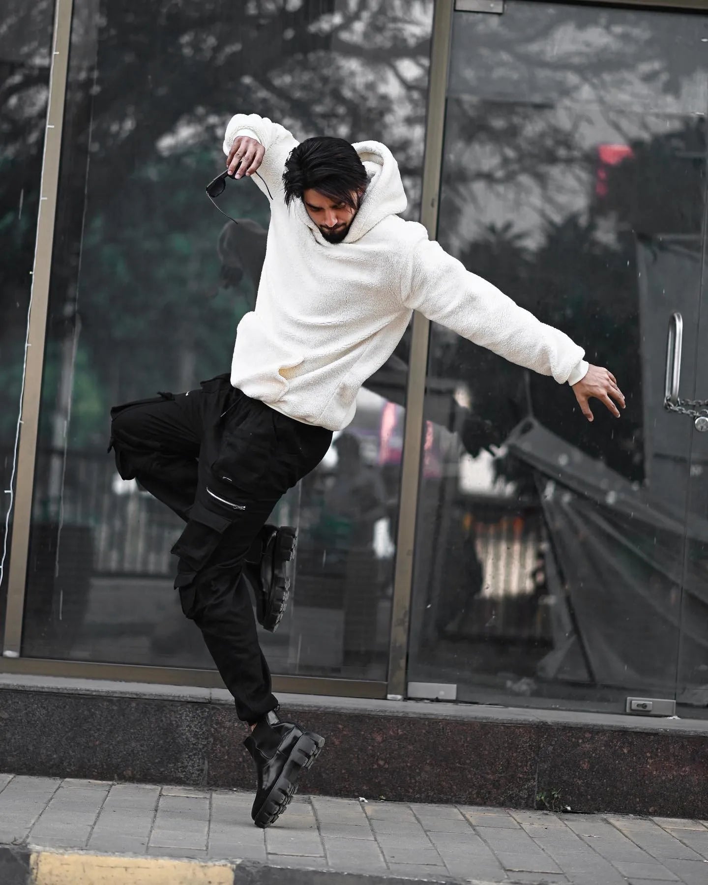 White Furr Hoodie Winter Collection - image 3