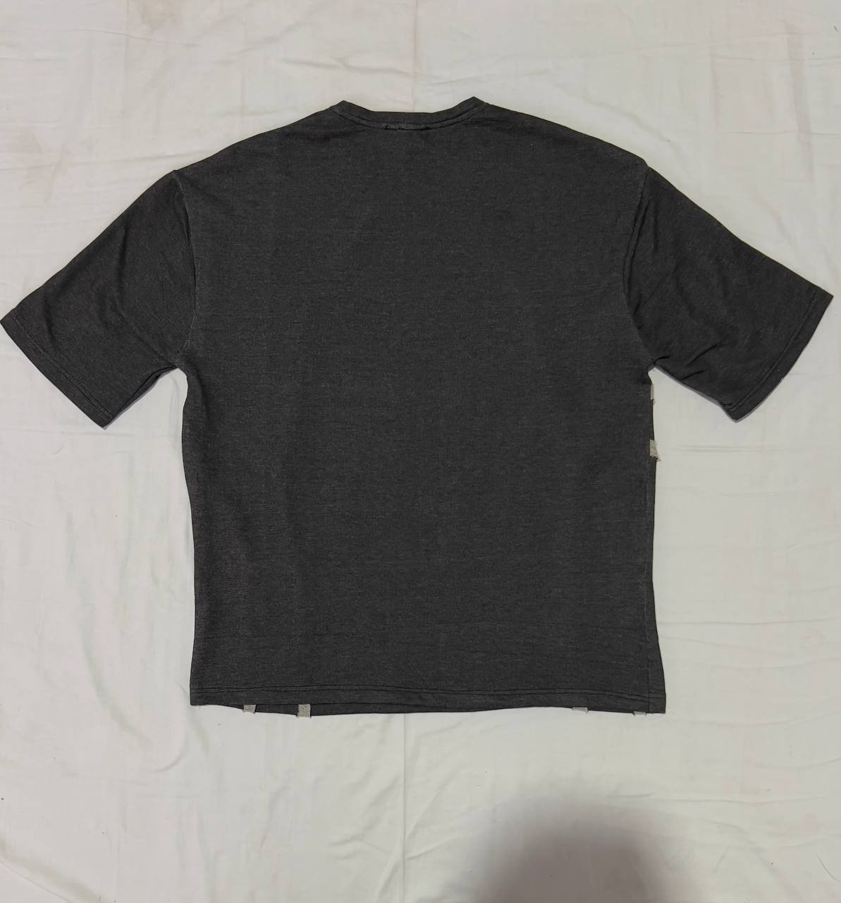 Premium Oversized Drop Shoulder Cotton T-Shirt For Summer Round Neck Cut & Stitch Design - image 3