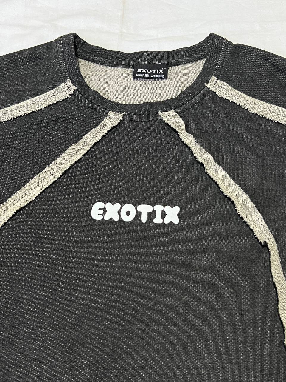 Premium Oversized Drop Shoulder Cotton T-Shirt For Summer Round Neck Cut & Stitch Design - image 2