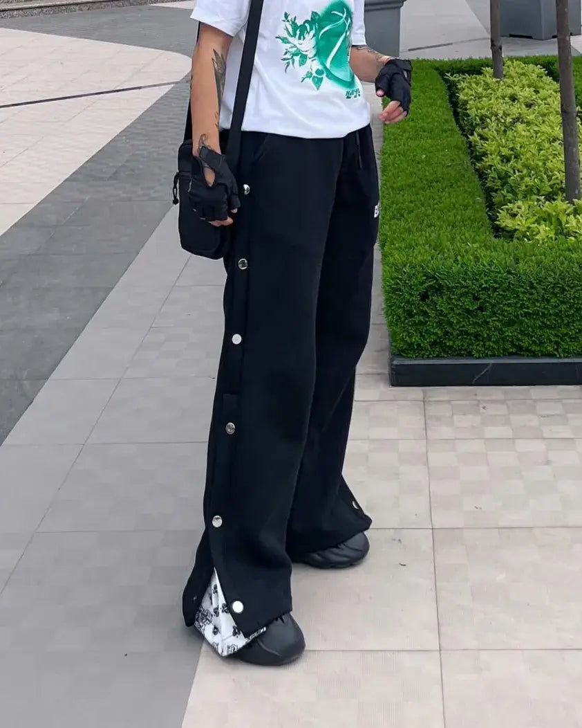 Exotix Bandana Baggy Fit Snap Buttons Pants Stylish Comfortable and Versatile - image 3