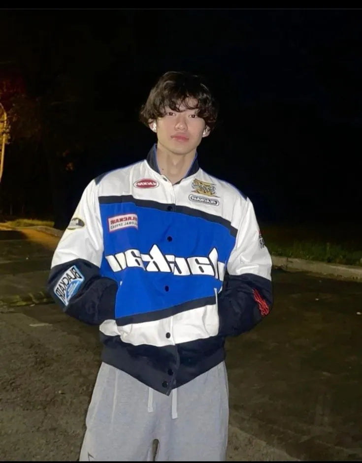 Blackair Racing Motorcycle Vintage Jacket | Fashion & Racer Style - image 2