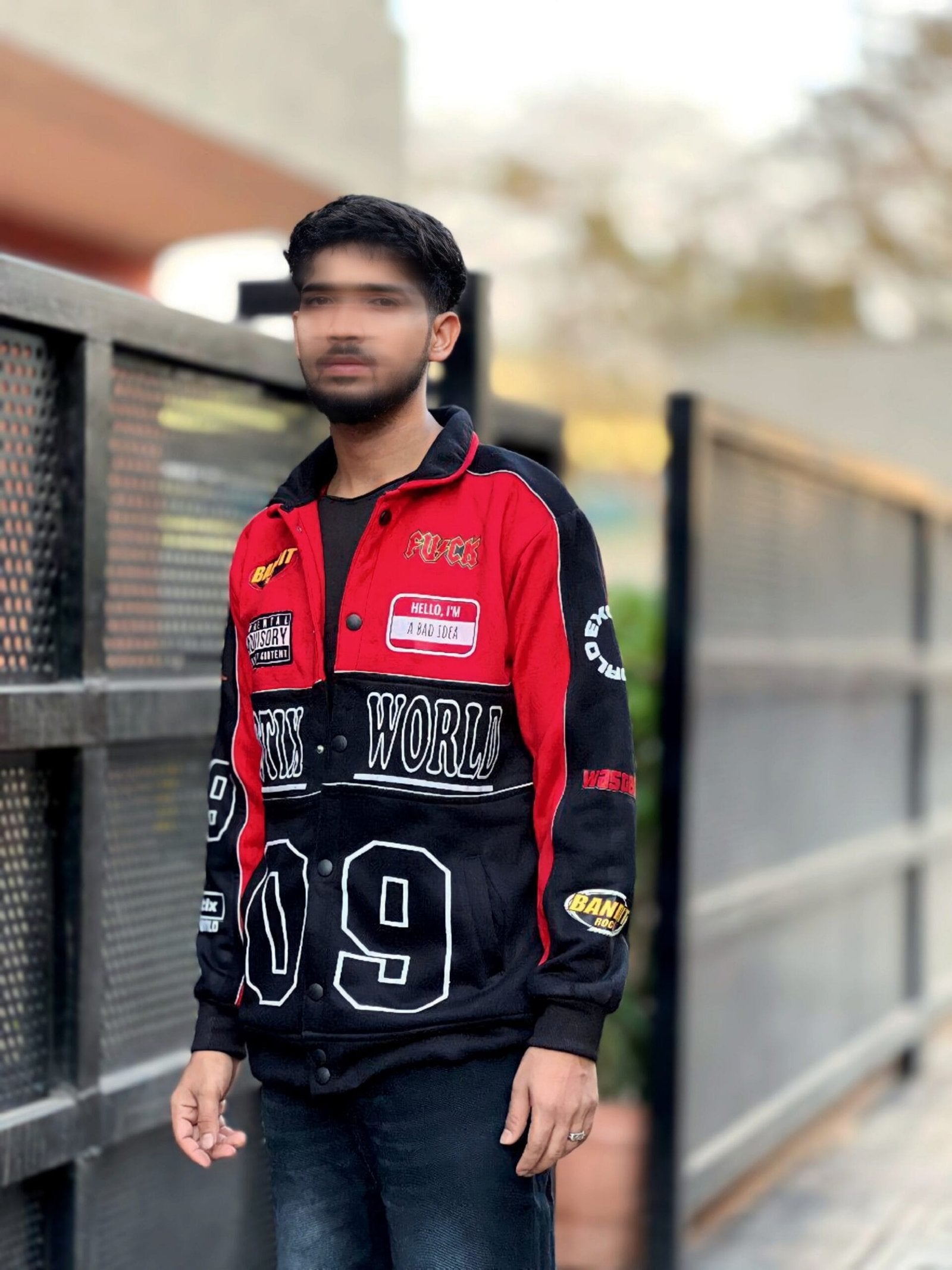 Y2K Racer Jacket by Exotix - Bold Vintage Streetwear