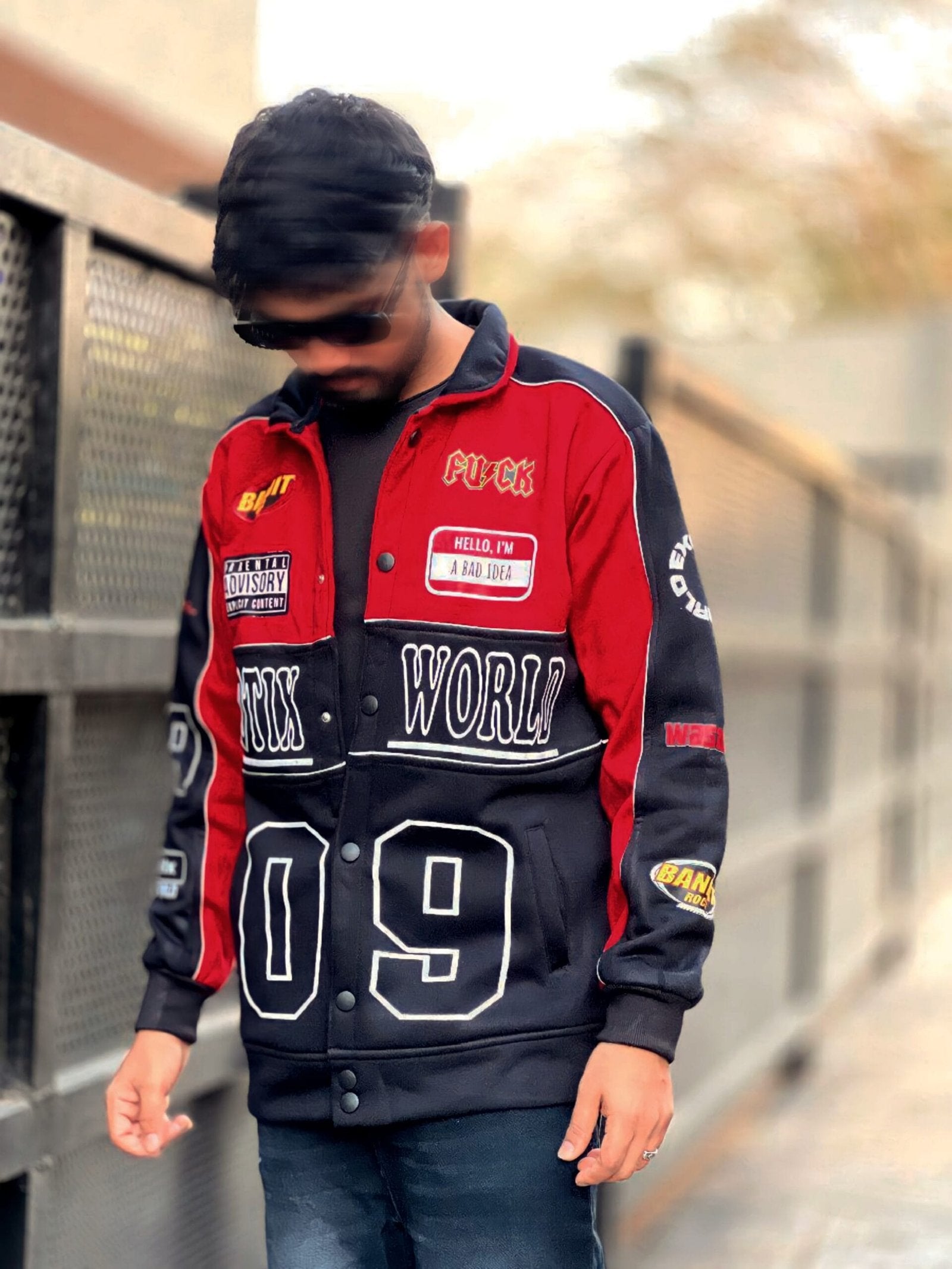 Y2K Racer Jacket by Exotix - Bold Vintage Streetwear - image 3