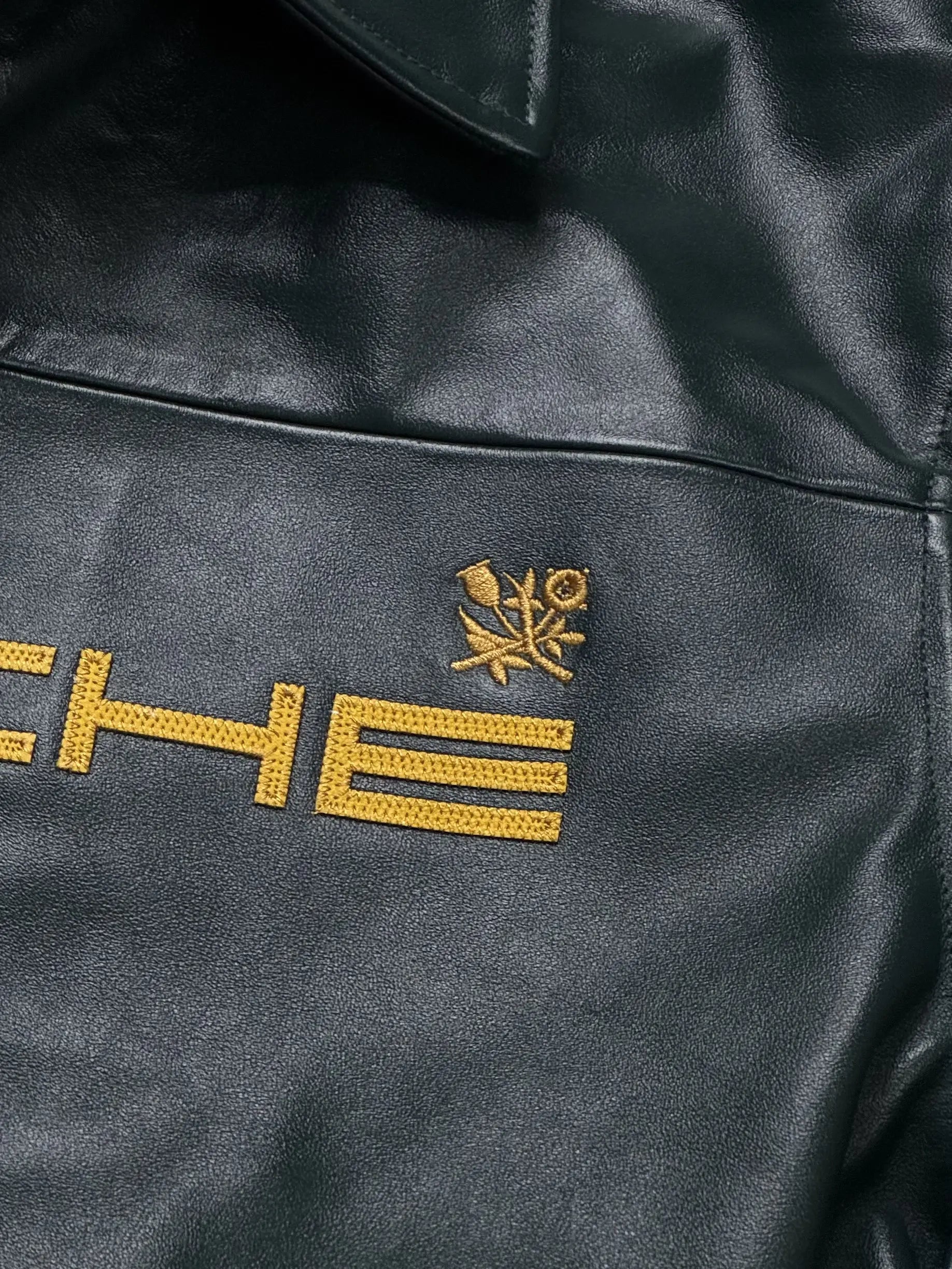 Premium Porsche 993 Leather Jacket –  Vintage Racing Style - image 4