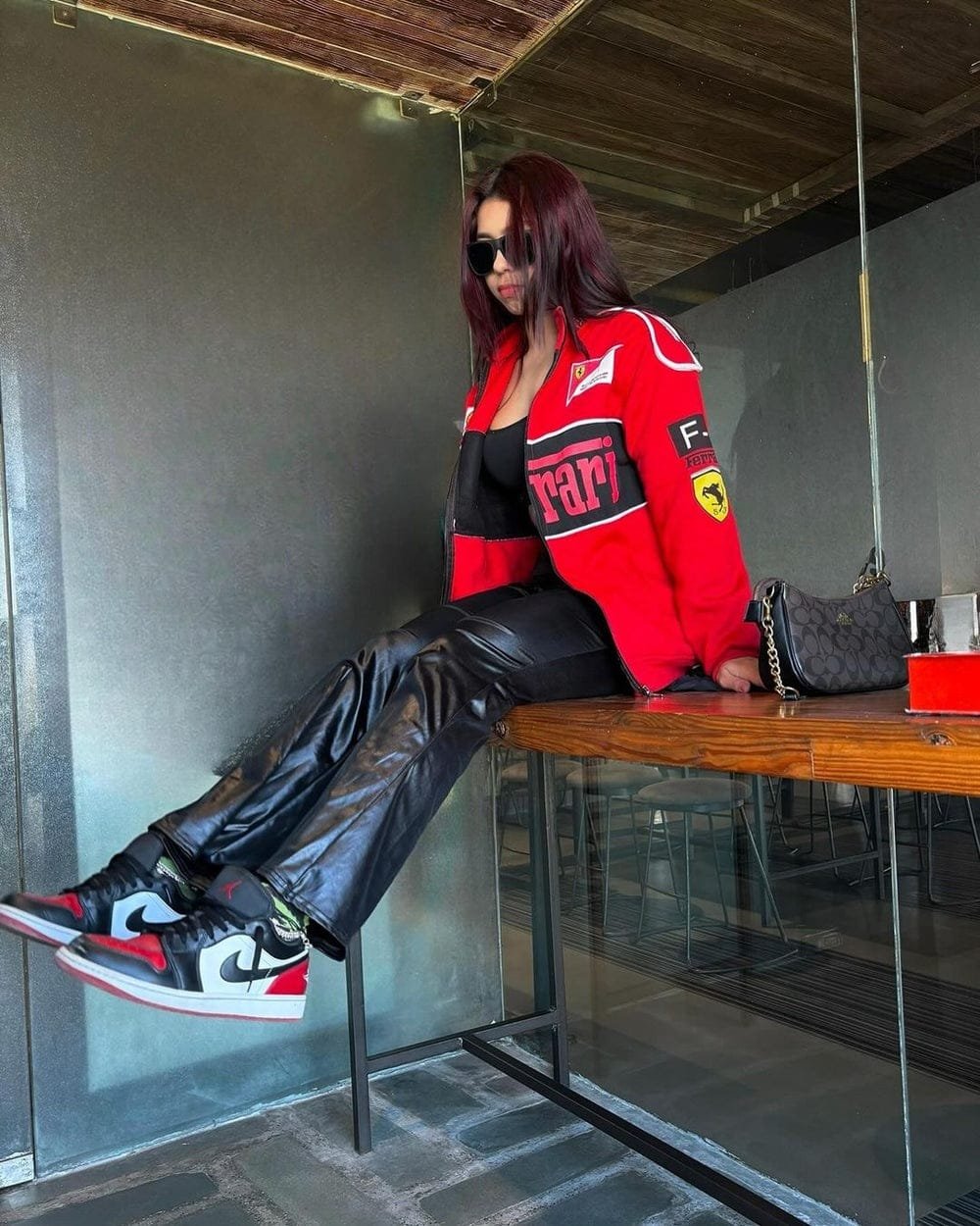 Red Ferrari F1 Jacket – Premium Racing Streetwear by Exotix - image 12