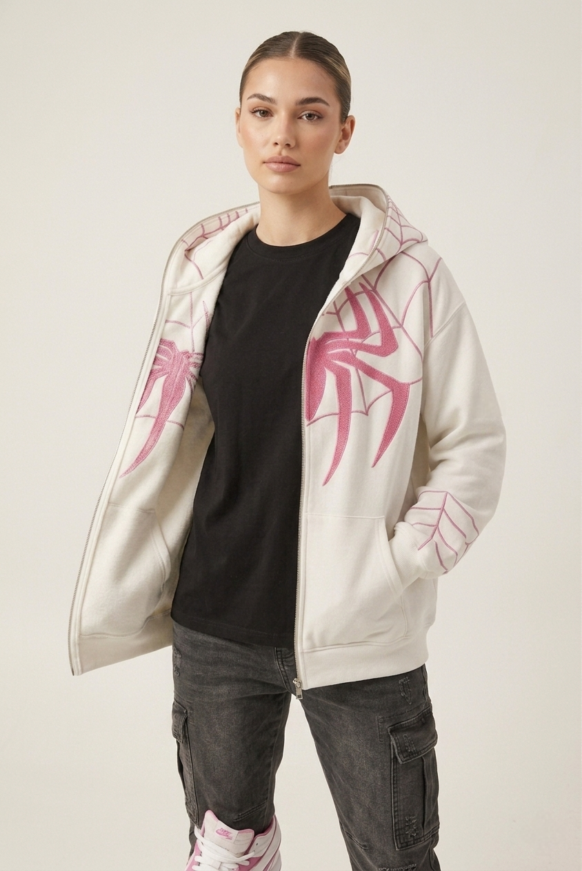 Spiderman Embroidered Hoodie – Real Embroidery, Not Print - image 10