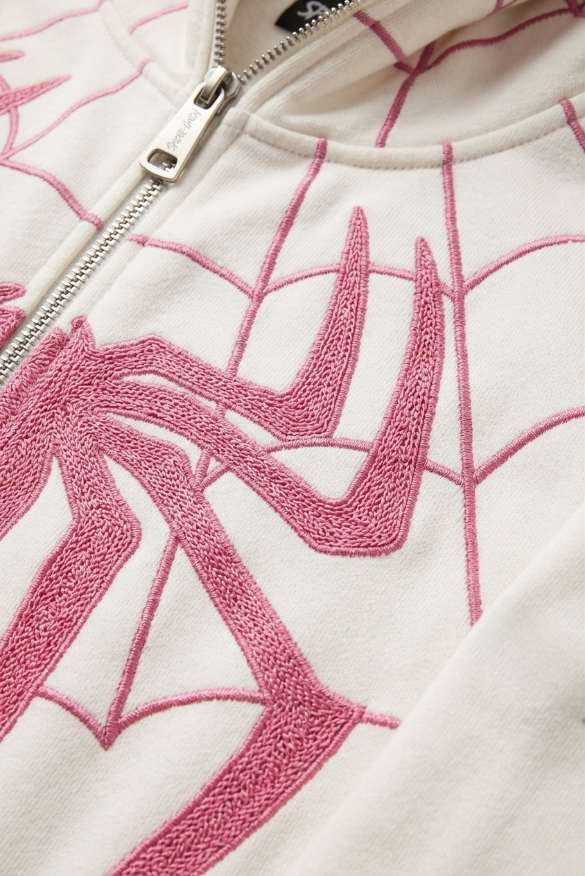 Spiderman Embroidered Hoodie – Real Embroidery, Not Print - image 9