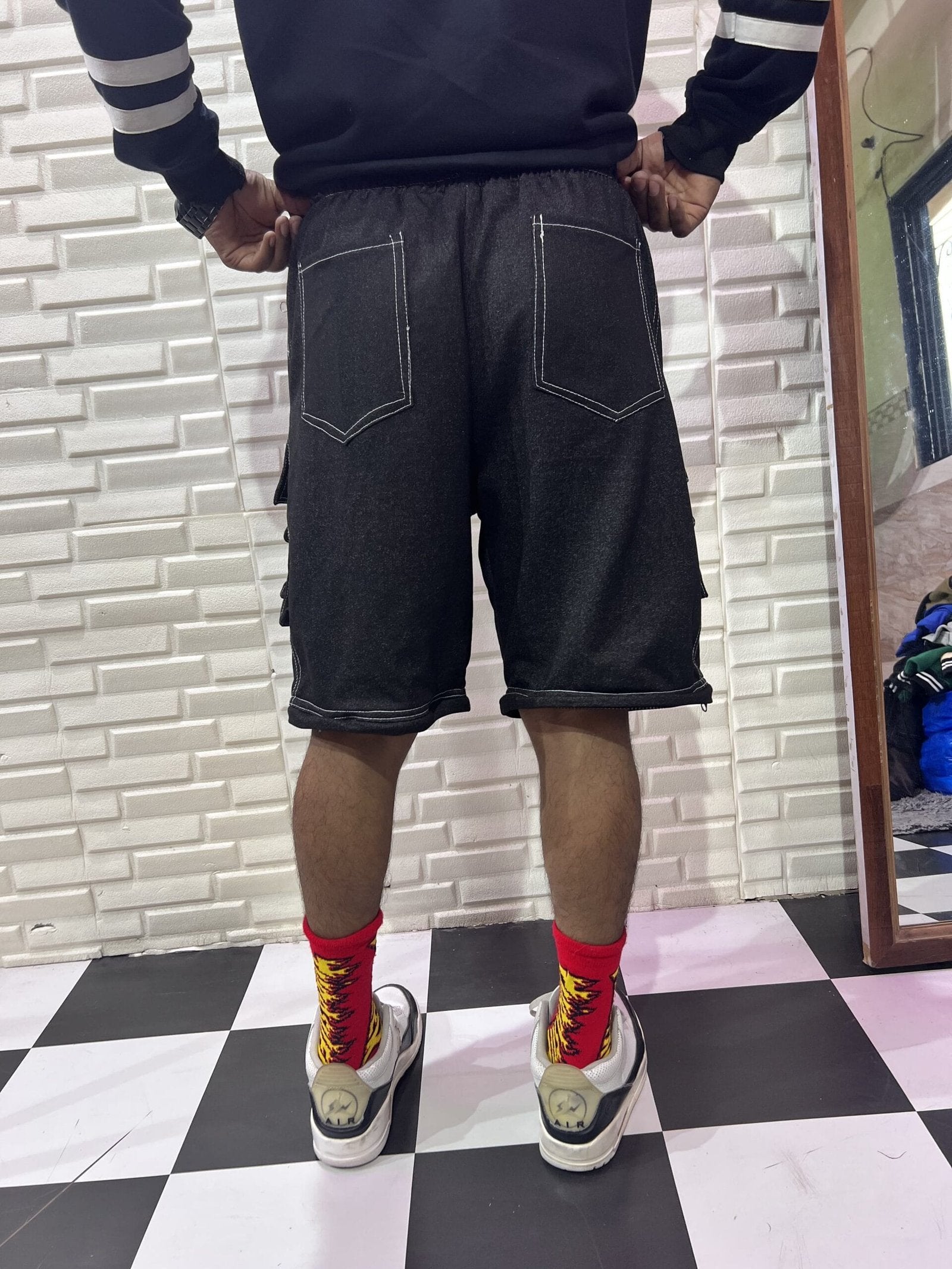 Exotix 2-in-1 Aesthetic Straight Fit Baggy Pant - image 4