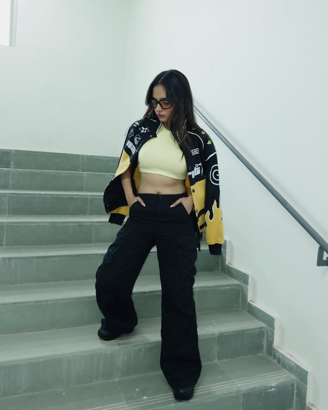 Naruto Uzumaki Flame Patch Jacket – Premium Anime | Worn by Anushka Sen - image 9