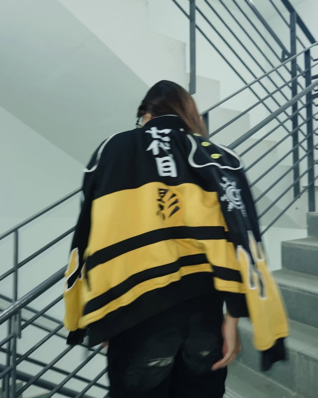 Naruto Uzumaki Flame Patch Jacket – Premium Anime | Worn by Anushka Sen - image 8