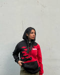 Exotix Womens Fire Hoodie Feel the Burn Flaunt the Fire