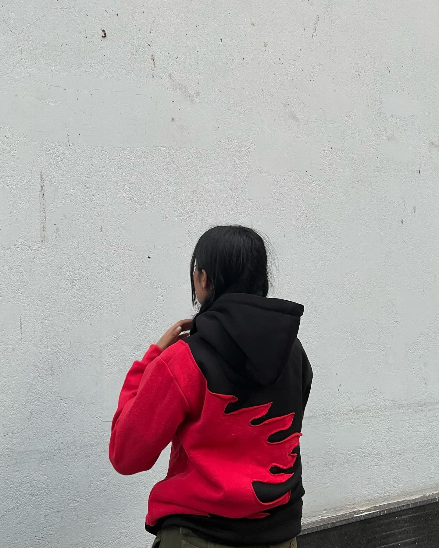 Exotix Womens Fire Hoodie Feel the Burn Flaunt the Fire - image 3