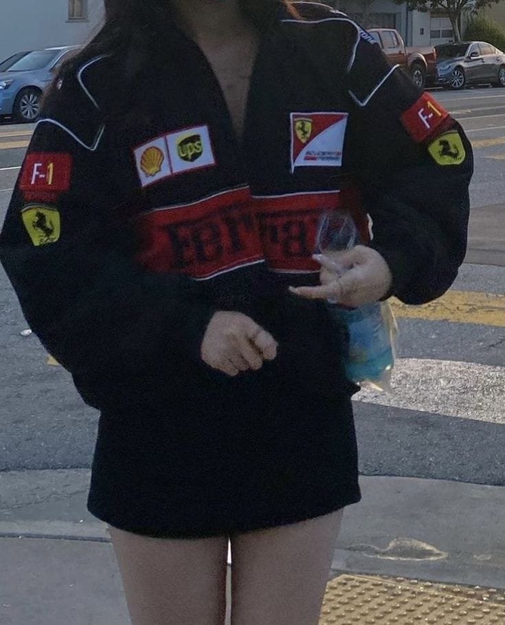 Black Ferrari Jacket – F1-Inspired Streetwear by Exotix - image 3