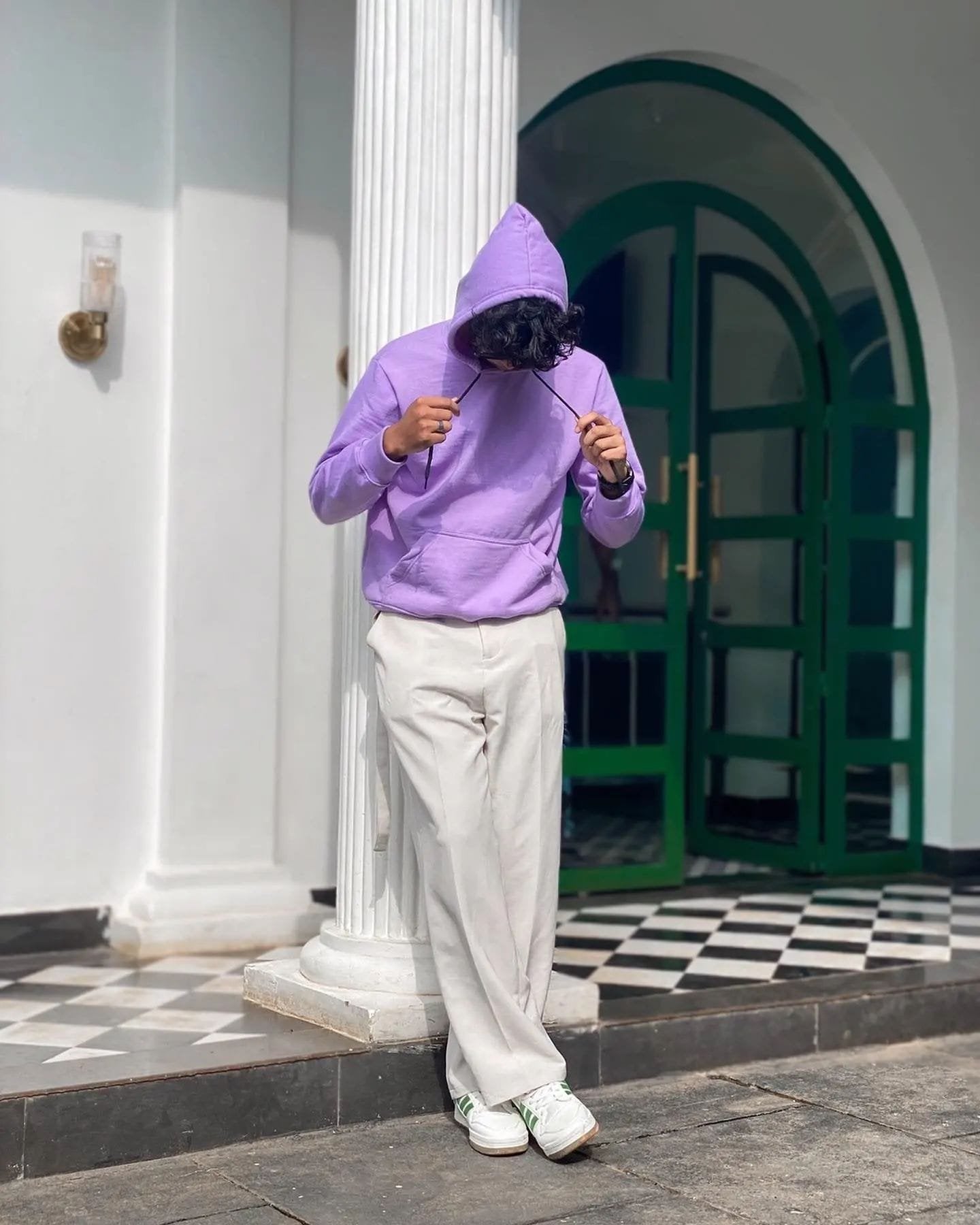 purple hoodie For Mens - image 3