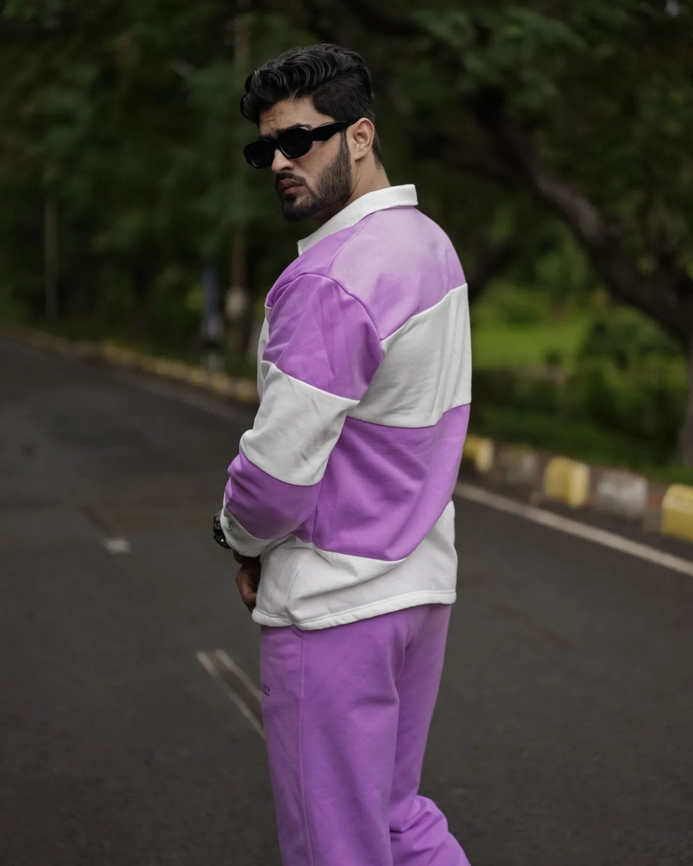 Rubgy oversized sweatshirt suit - image 5