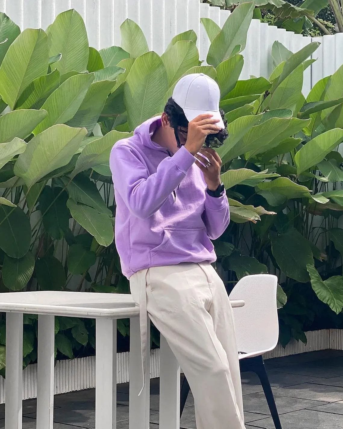 purple hoodie For Mens