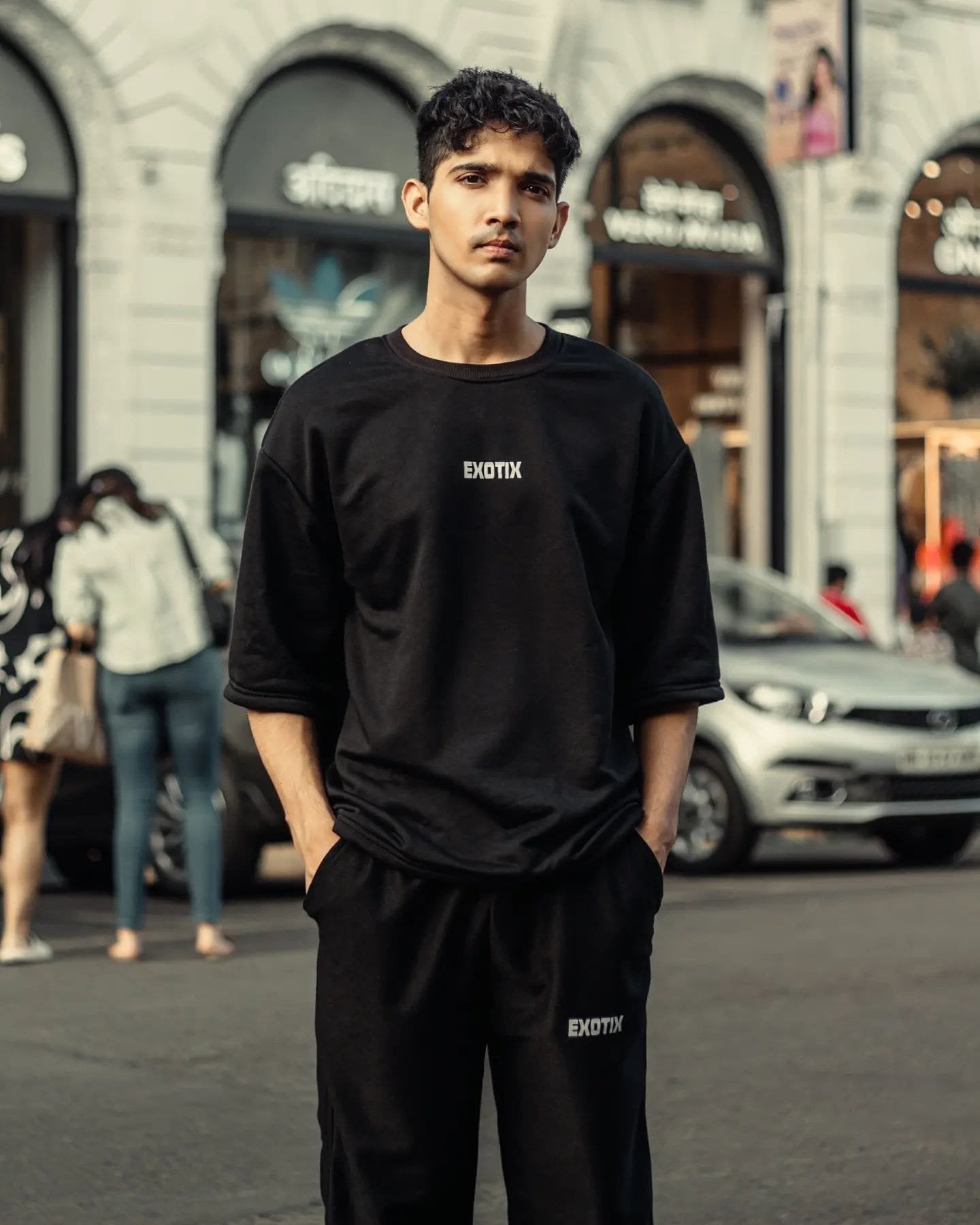 Exotix Black Co ord Set For Mens - image 2
