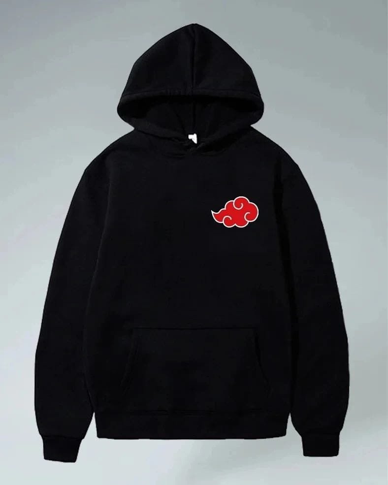 Black Akatsuki Oversized Hoodie Ultimate Anime - image 2