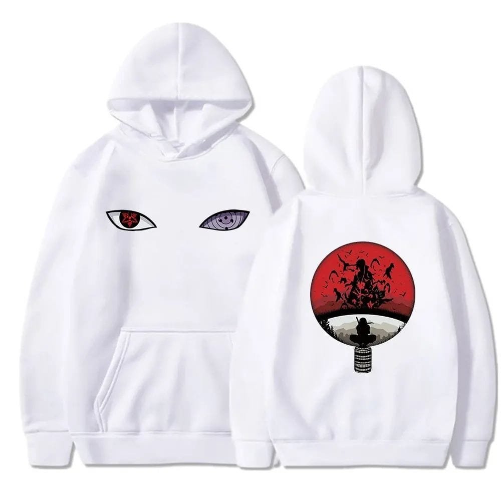 Aesthetic Madara Uchiha Printed Oversize Anime Hoodie - image 5