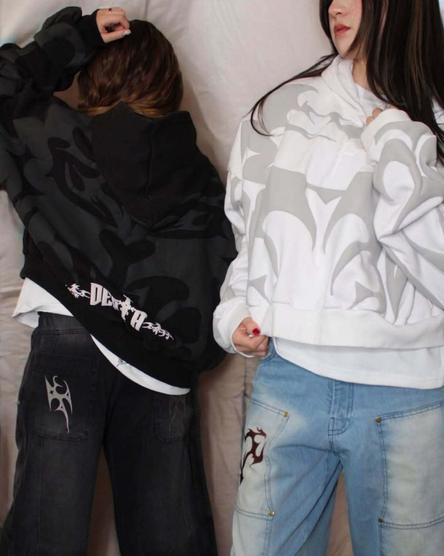 Tribal Shadow Depth Oversized Hoodie - Stylish Indian Streetwear - image 9