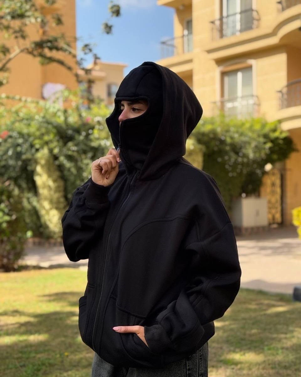 Ninja Balaclava Hoodie with Built-In Face Mask – Exotix - image 5