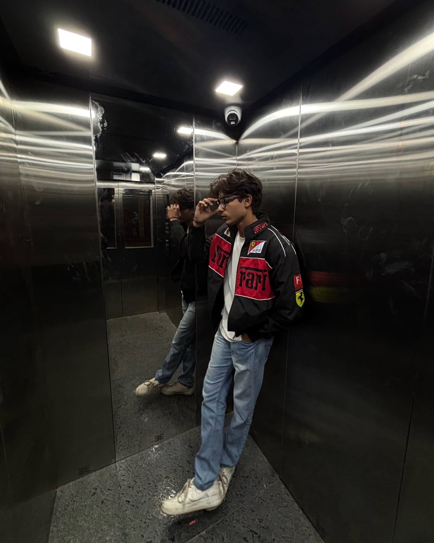 Black Ferrari F1 Jacket For Men – Iconic Streetwear by Exotix - image 7