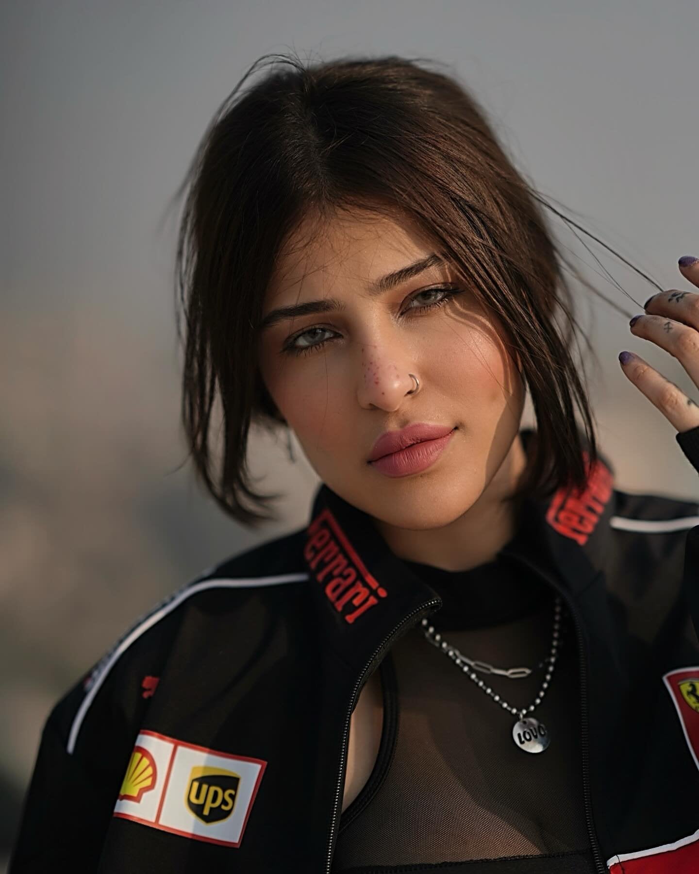 Black Vintage Ferrari Jacket – Retro Racing Streetwear by Exotix - image 7