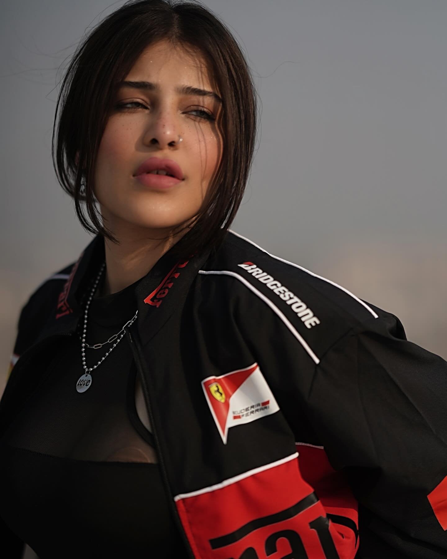 Black Vintage Ferrari Jacket – Retro Racing Streetwear by Exotix - image 9