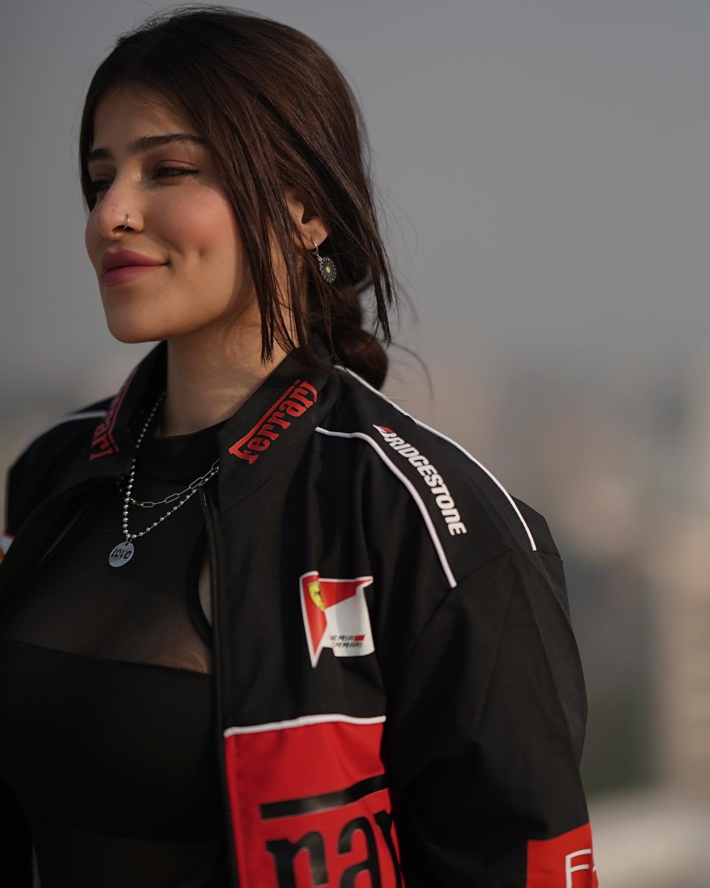 Black Vintage Ferrari Jacket – Retro Racing Streetwear by Exotix - image 8