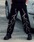 Lighting thunder Aesthetic Baggy Track Pant