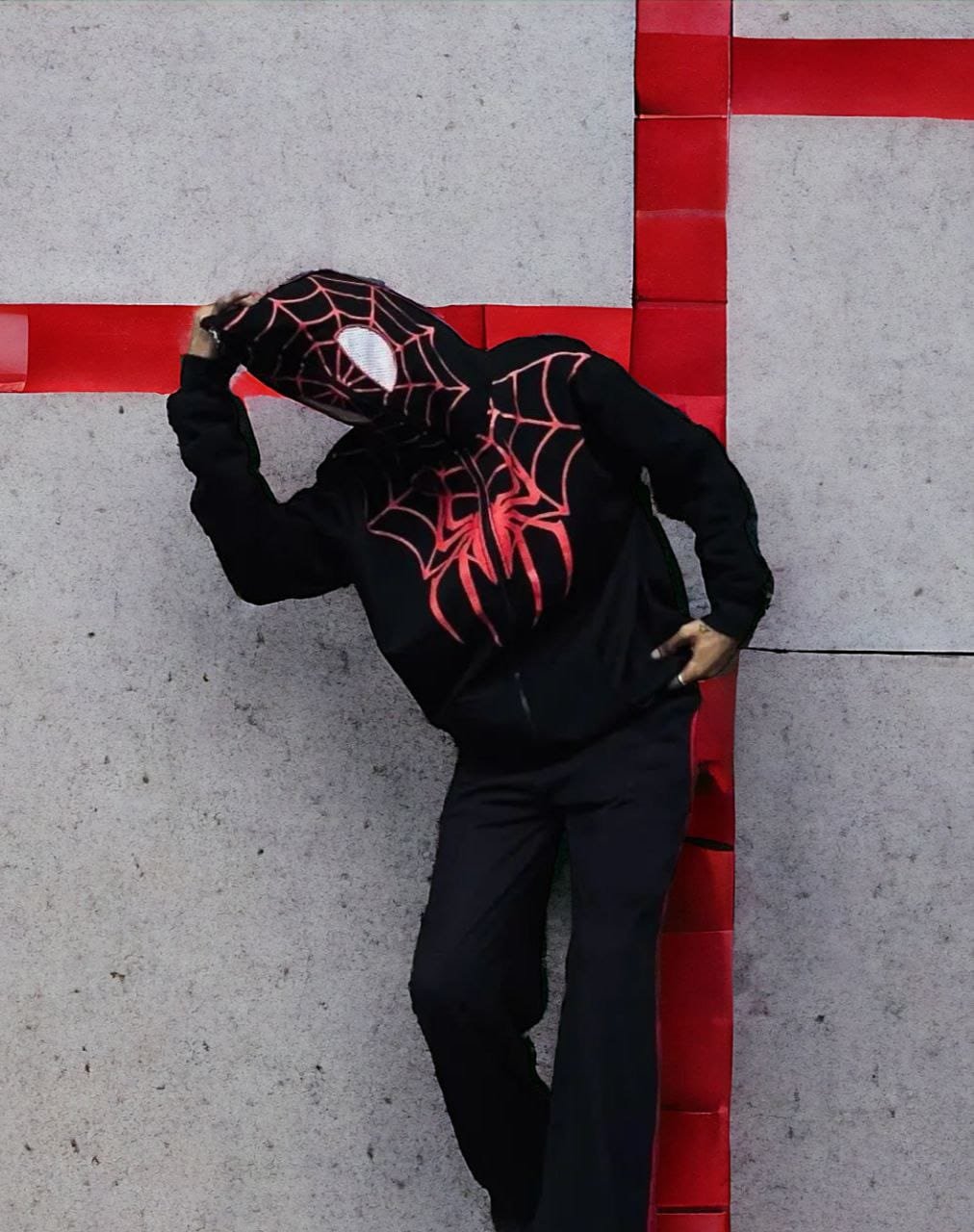 Black Spiderman Hoodie – Streetwear Marvel Zip-Up | Exotix