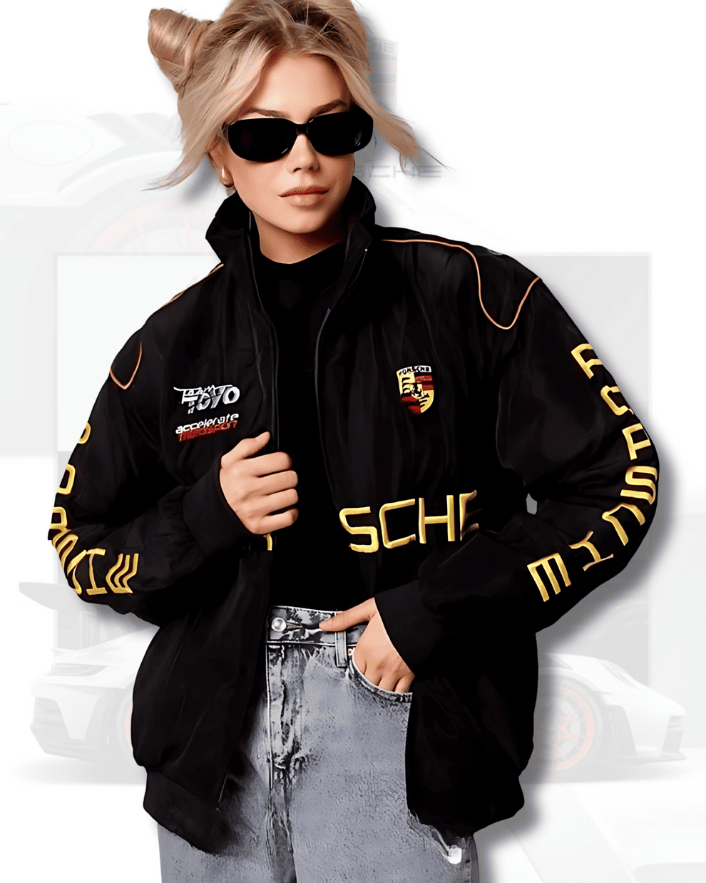 Porsche Jacket – Premium F1 Racing Streetwear by Exotix - image 3