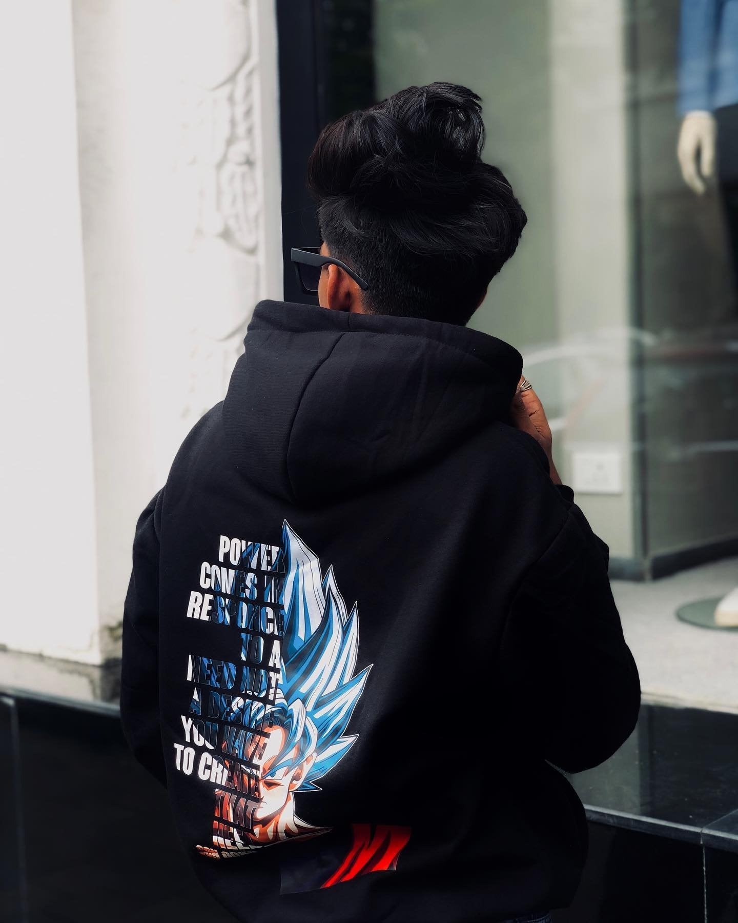 Black Goku Hoodie - image 2